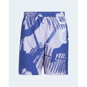 Adidas Abstract Print HM6322 Shorts Men Purple Swimwear